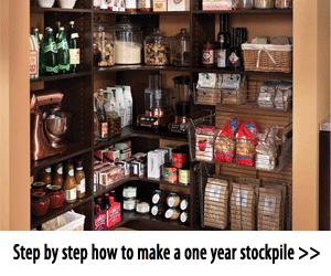 If you don't have a stockpile, you need to watch this video: